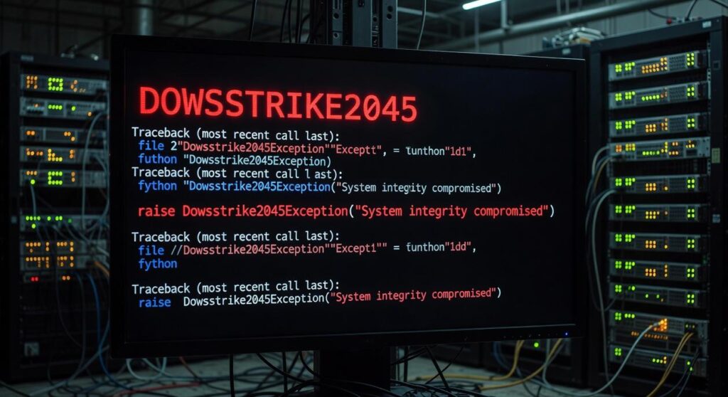 python error dowsstrike2045