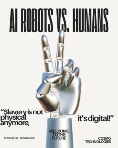 AI Robots vs_ Humans by Rhonda Vee