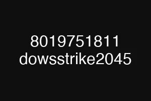 8019751811 dowsstrike2045